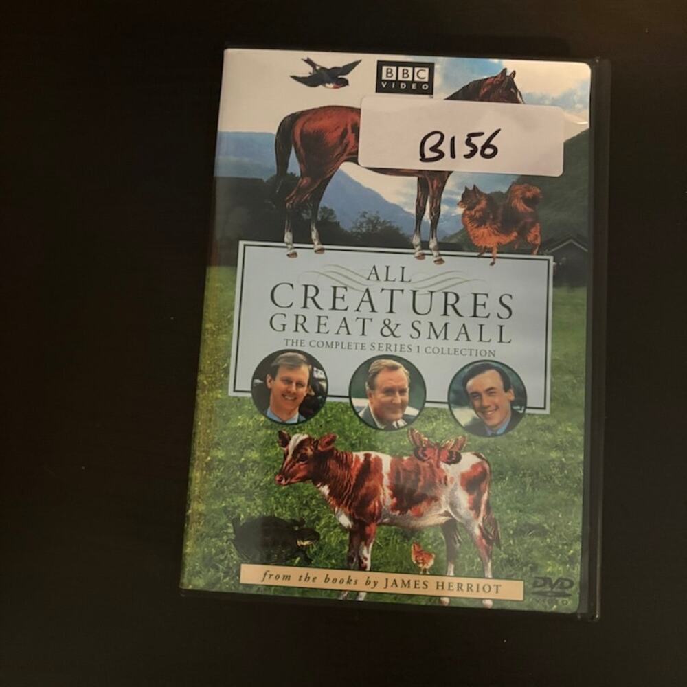 BBC Video All Creatures Great and Small Complete Series 1 Collection 4 disc DVD